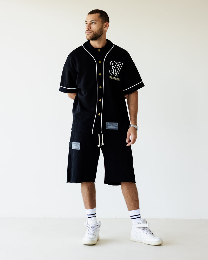 Load image into Gallery viewer, Black TNW Baseball Shirt
