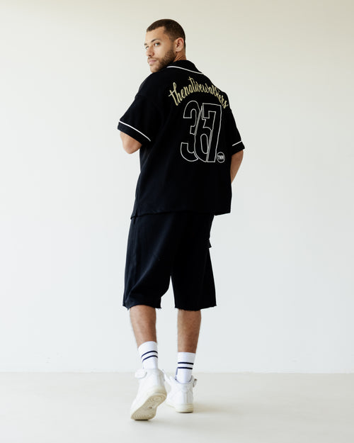 Black TNW Baseball Shirt