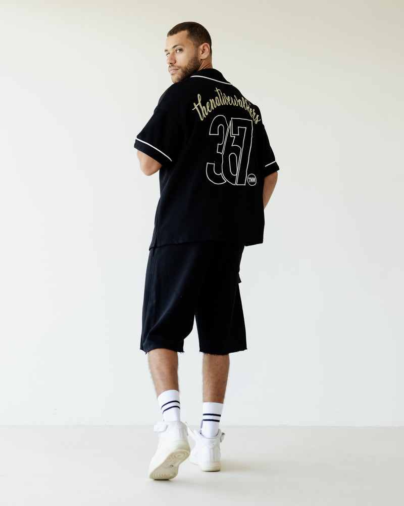 Load image into Gallery viewer, Black TNW Baseball Shirt
