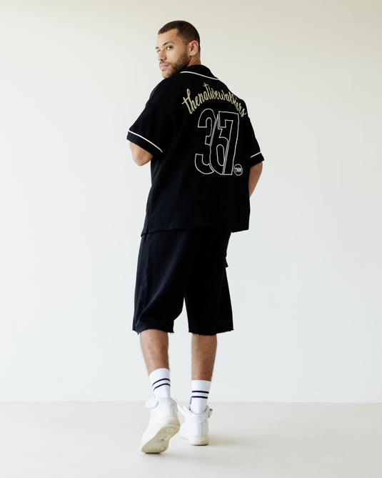 Black TNW Baseball Shirt