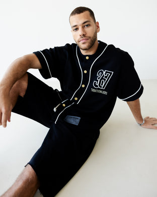 Black TNW Baseball Shirt