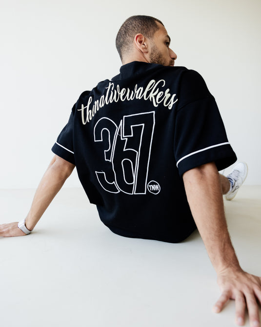 Black TNW Baseball Shirt