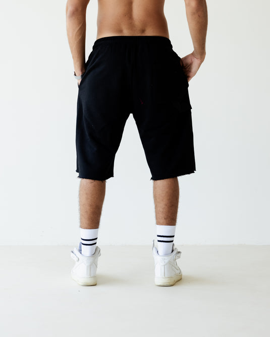 Black Sweatshorts