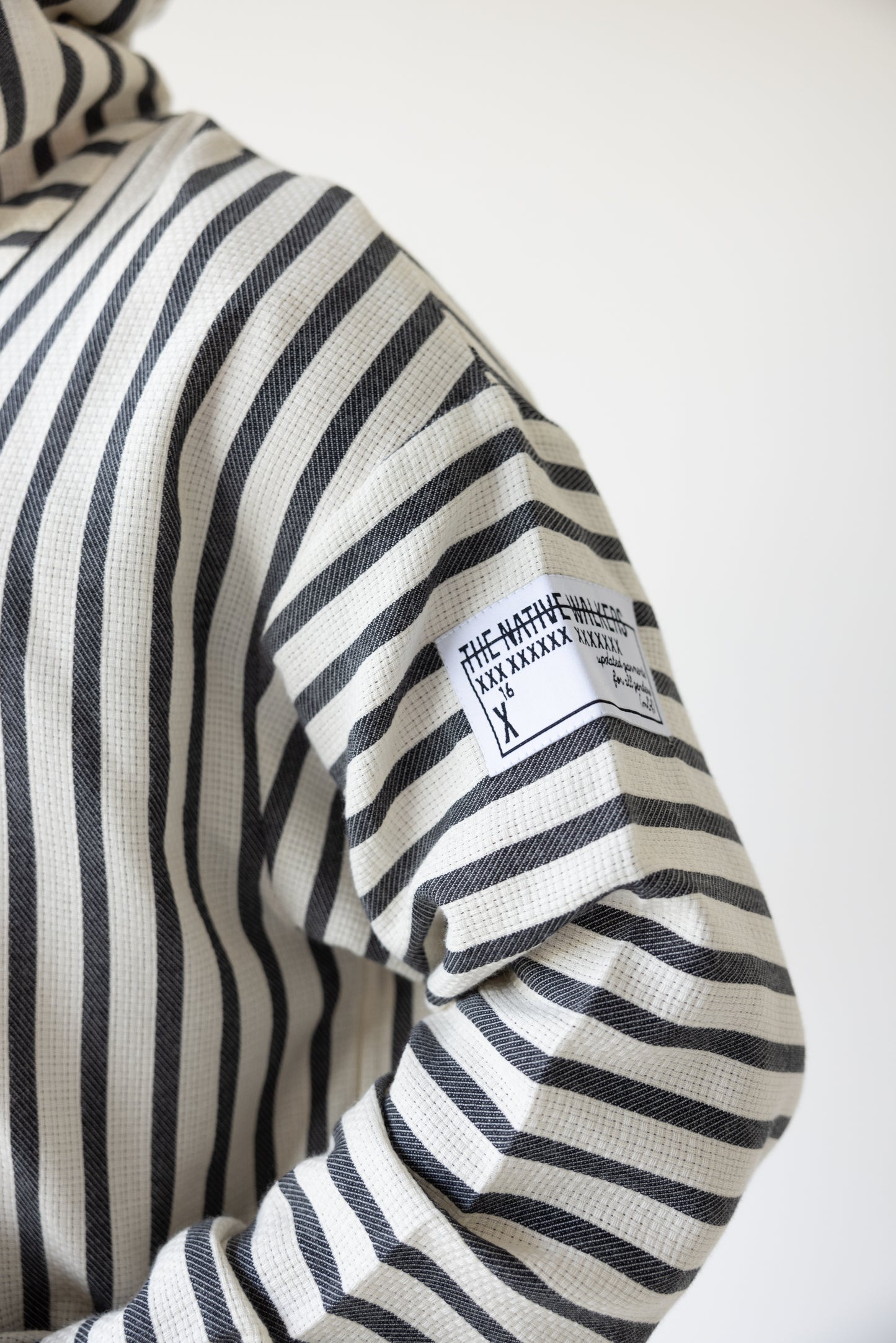 Black & Beige Baja Summer Hoodie
