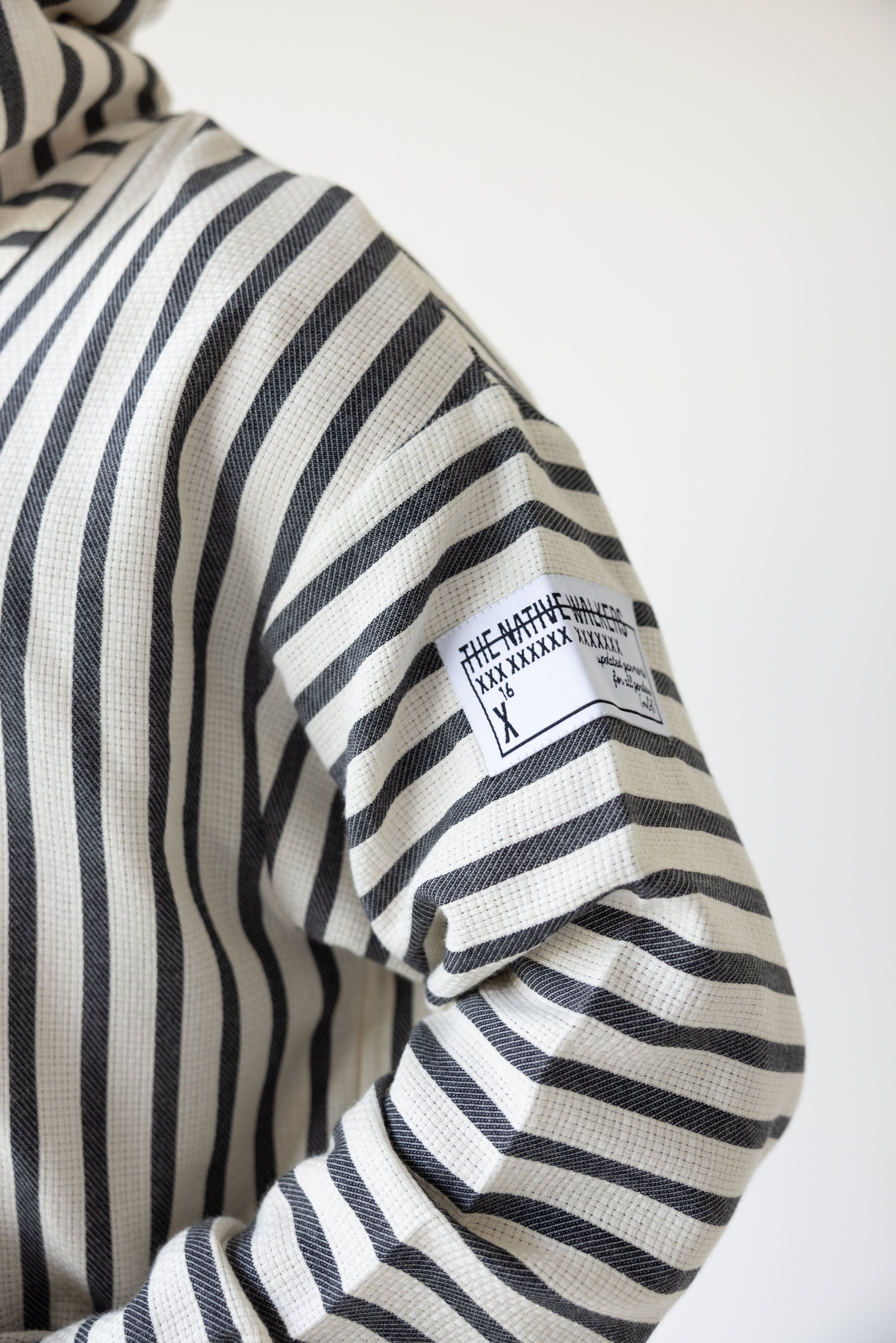 Black & Beige Baja Summer Hoodie