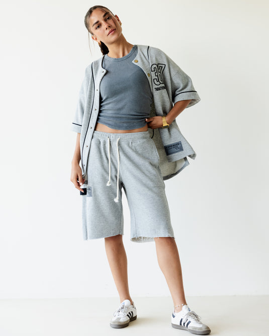 Gray Sweatshorts