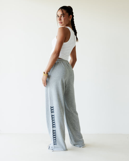 Gray TNW summer Slit Sweatpants