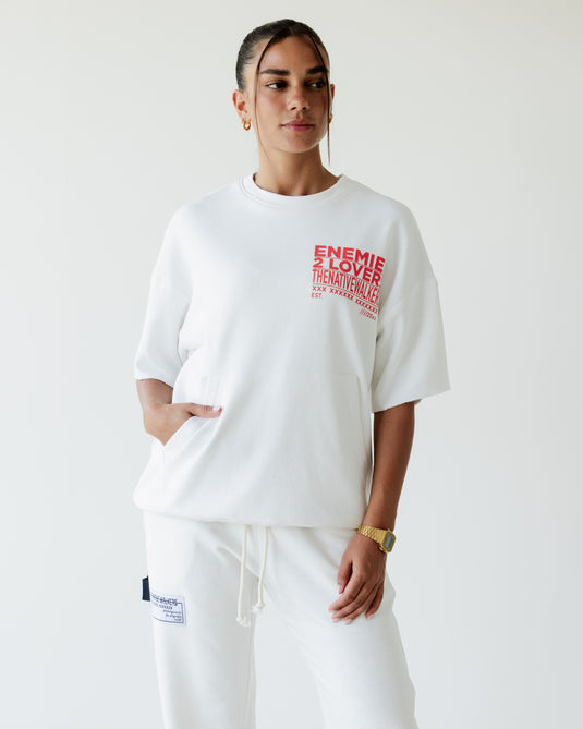 Off White TNW Kangaroo Pocket T-Shirt