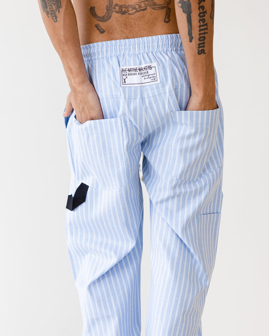 Utility Sky Blue Pants
