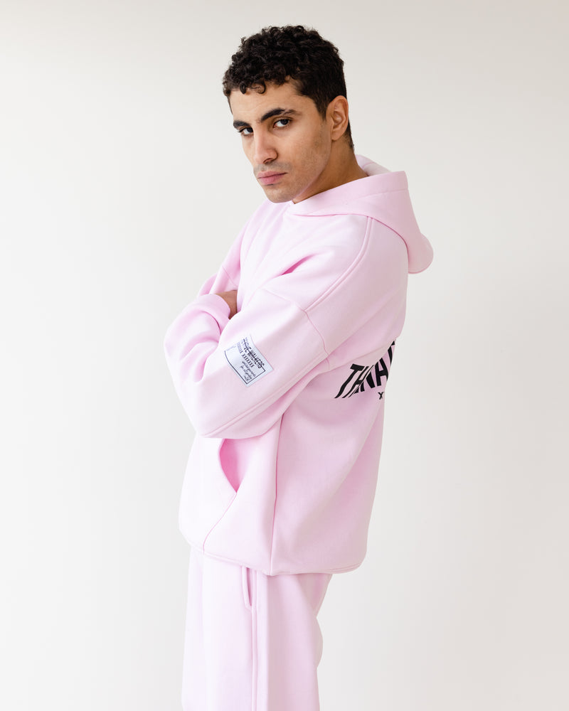 Load image into Gallery viewer, Oversized TNW Pink Hoodie
