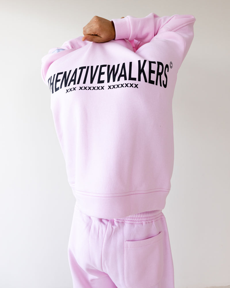 Load image into Gallery viewer, Oversized TNW Pink Hoodie
