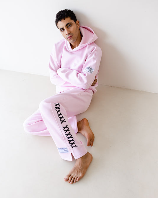 TNW Pink Slit Sweatpants