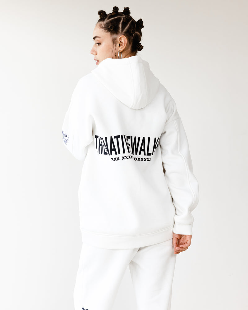 Load image into Gallery viewer, Oversized TNW White Hoodie
