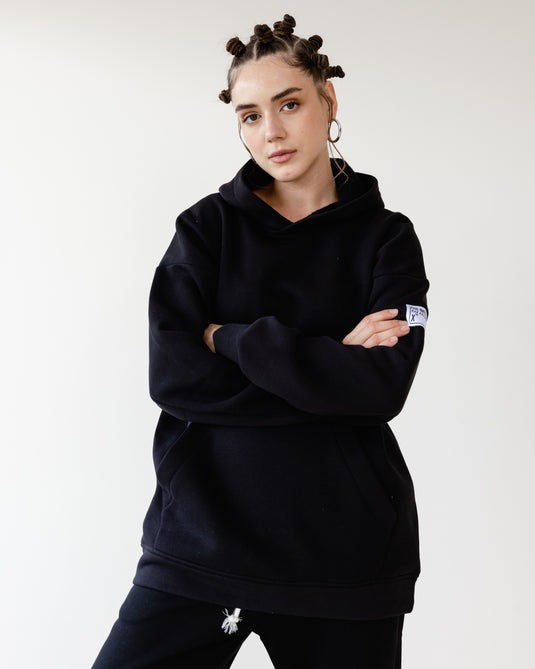 Oversized TNW black Hoodie