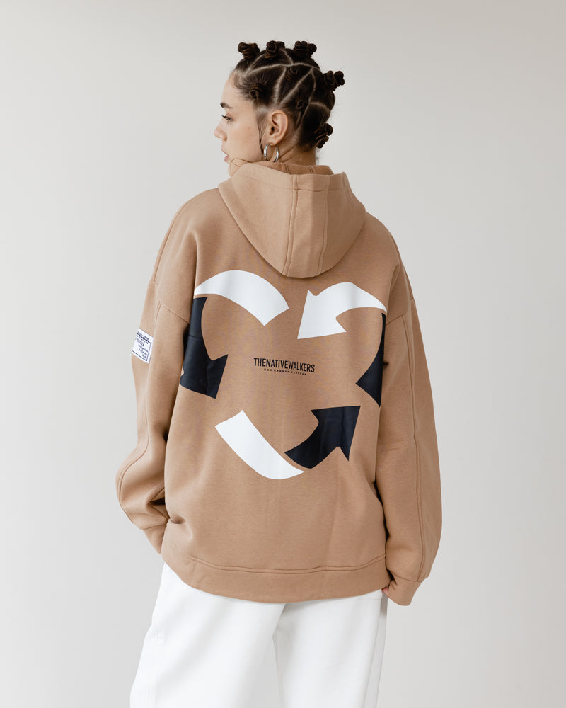 Load image into Gallery viewer, Oversized Love Recycling Hoodie
