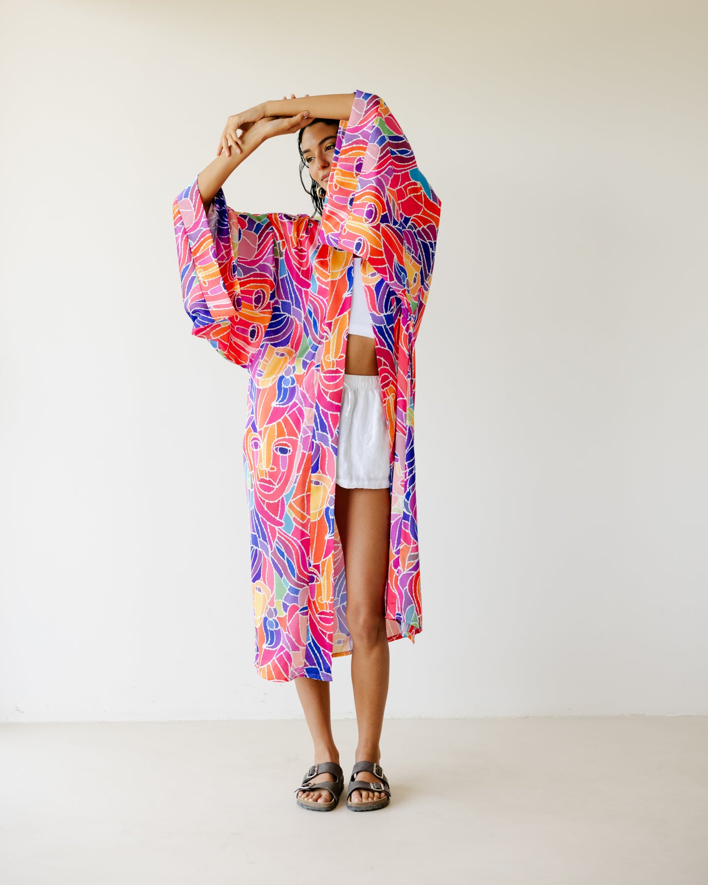 Faces Kimono