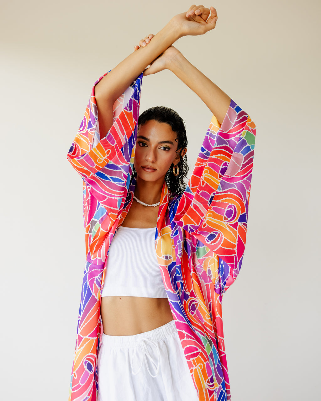 Faces Kimono