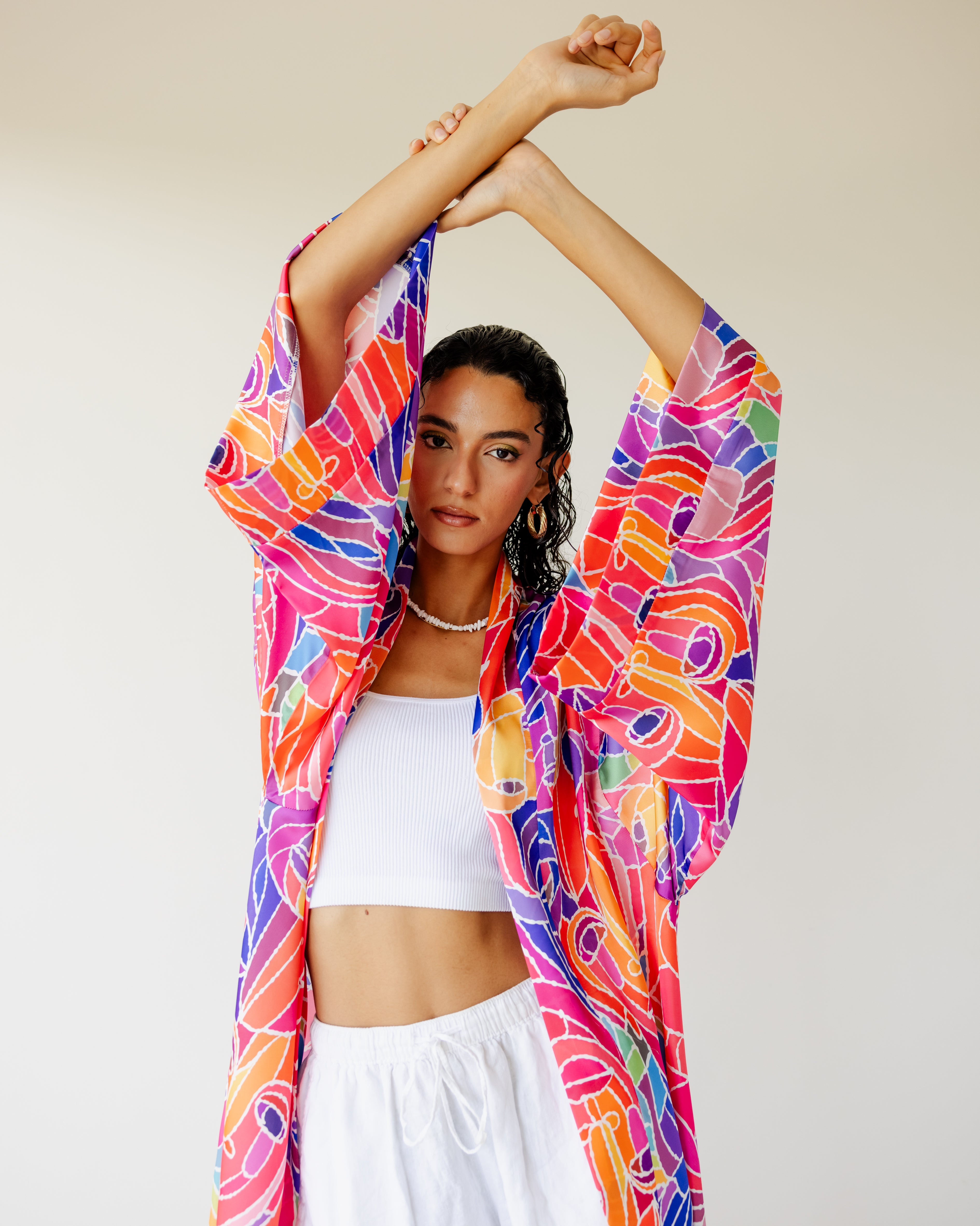 Faces Kimono