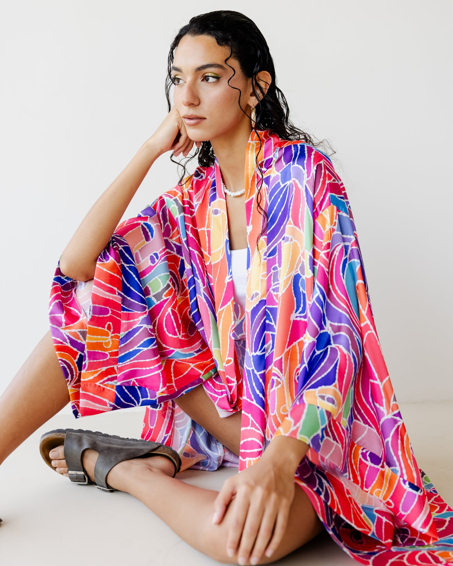 Faces Kimono