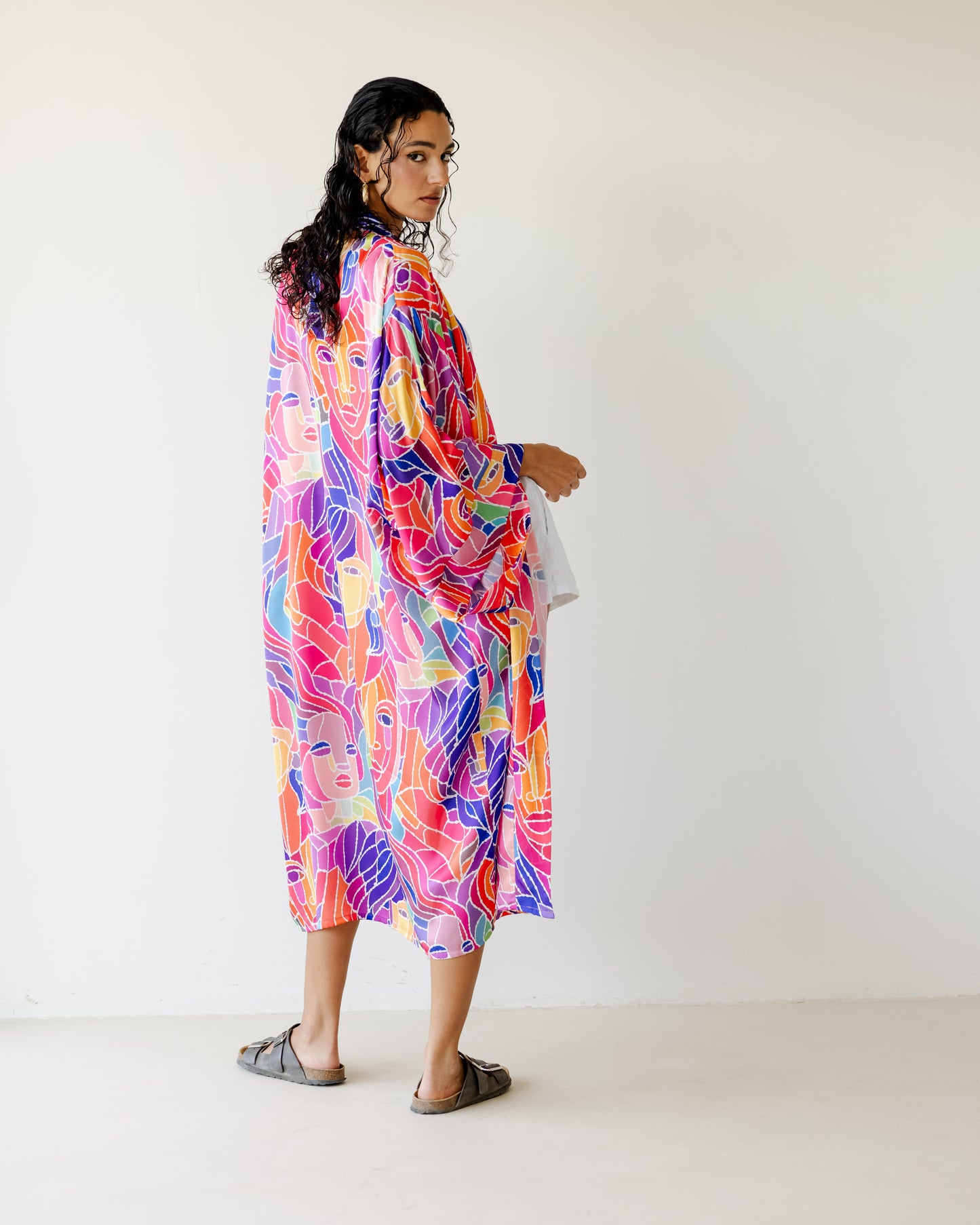 Faces Kimono