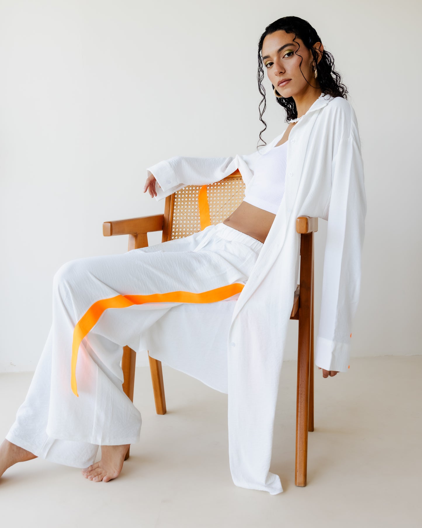 White Breezy Set