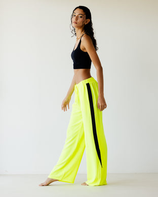 Yellow Neon Breezy Pants