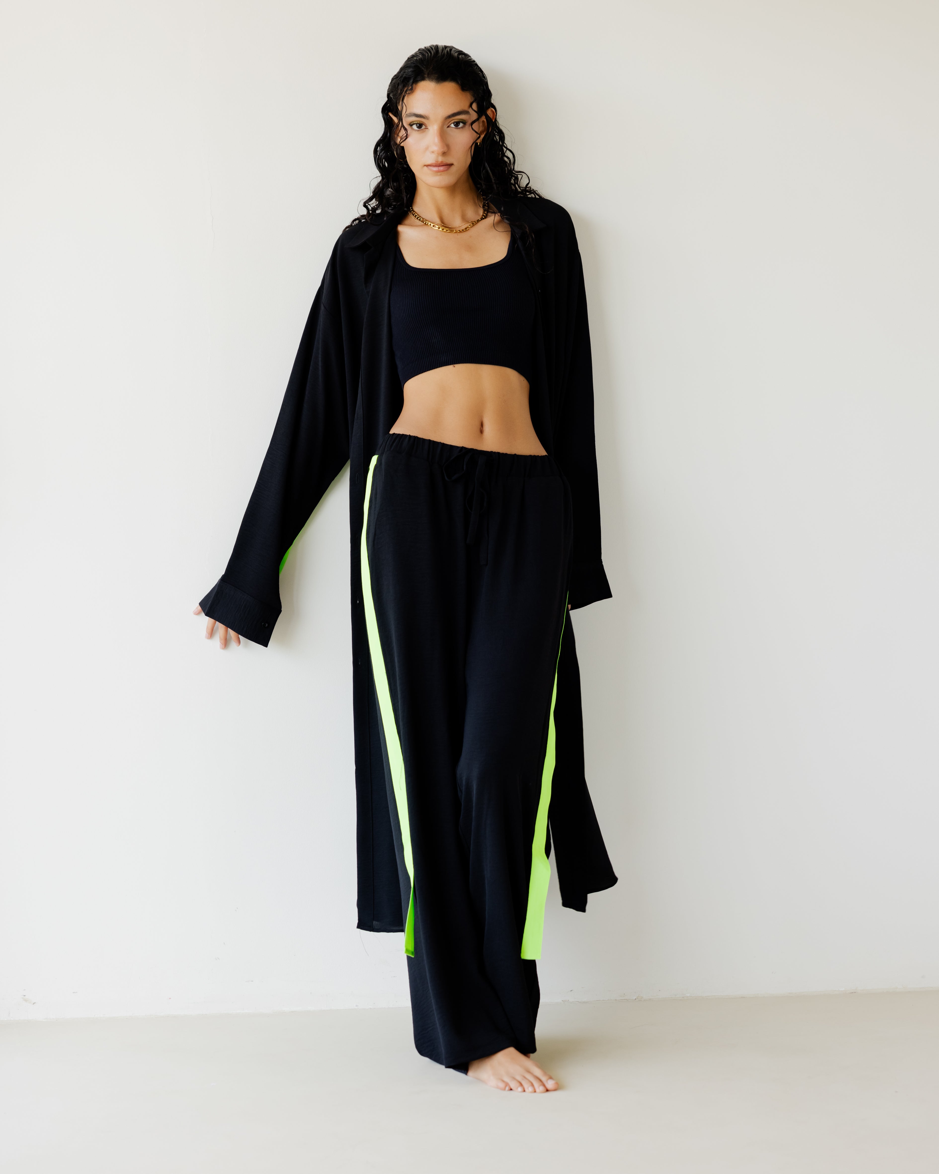 Black Breezy Set