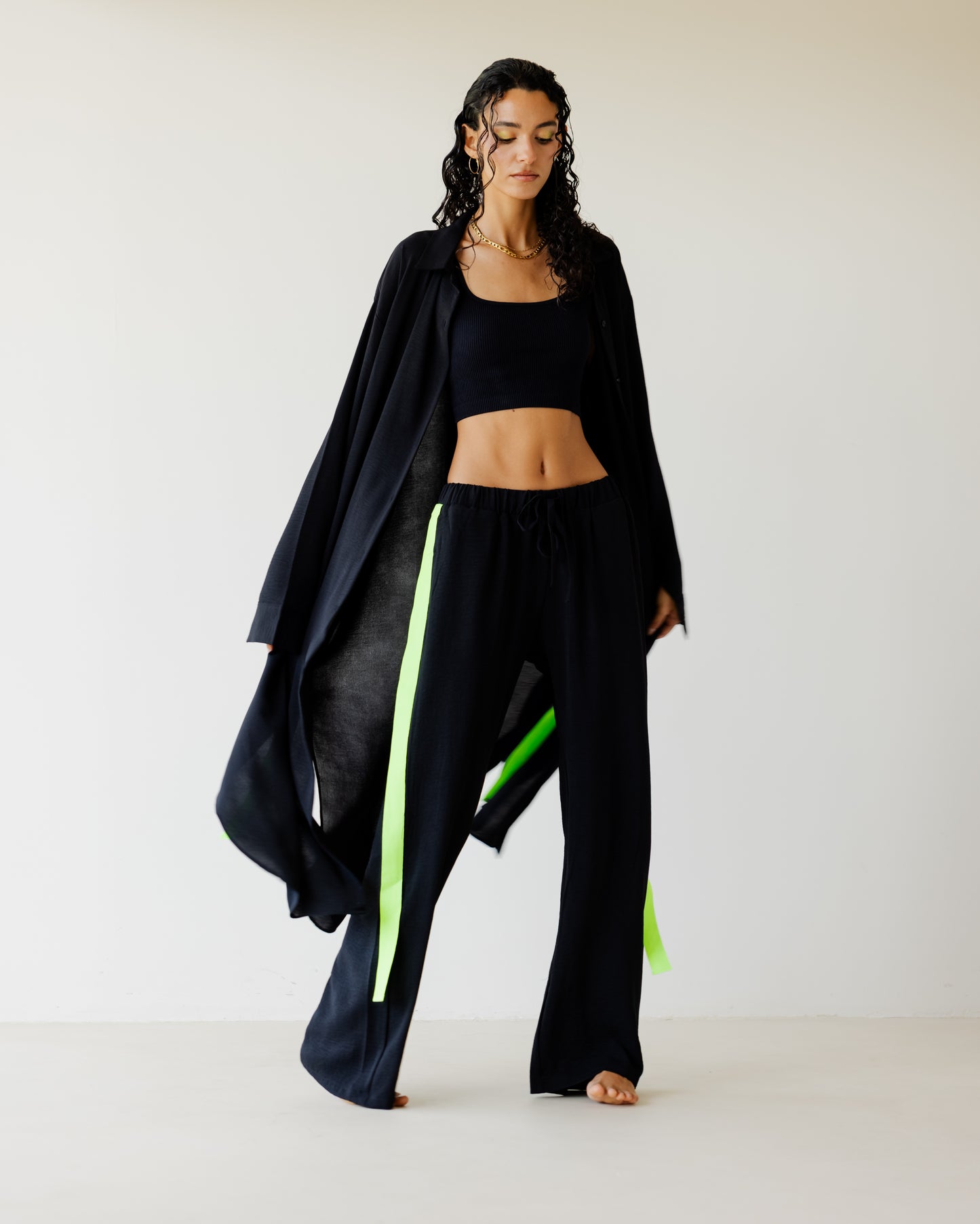 Black Breezy Set
