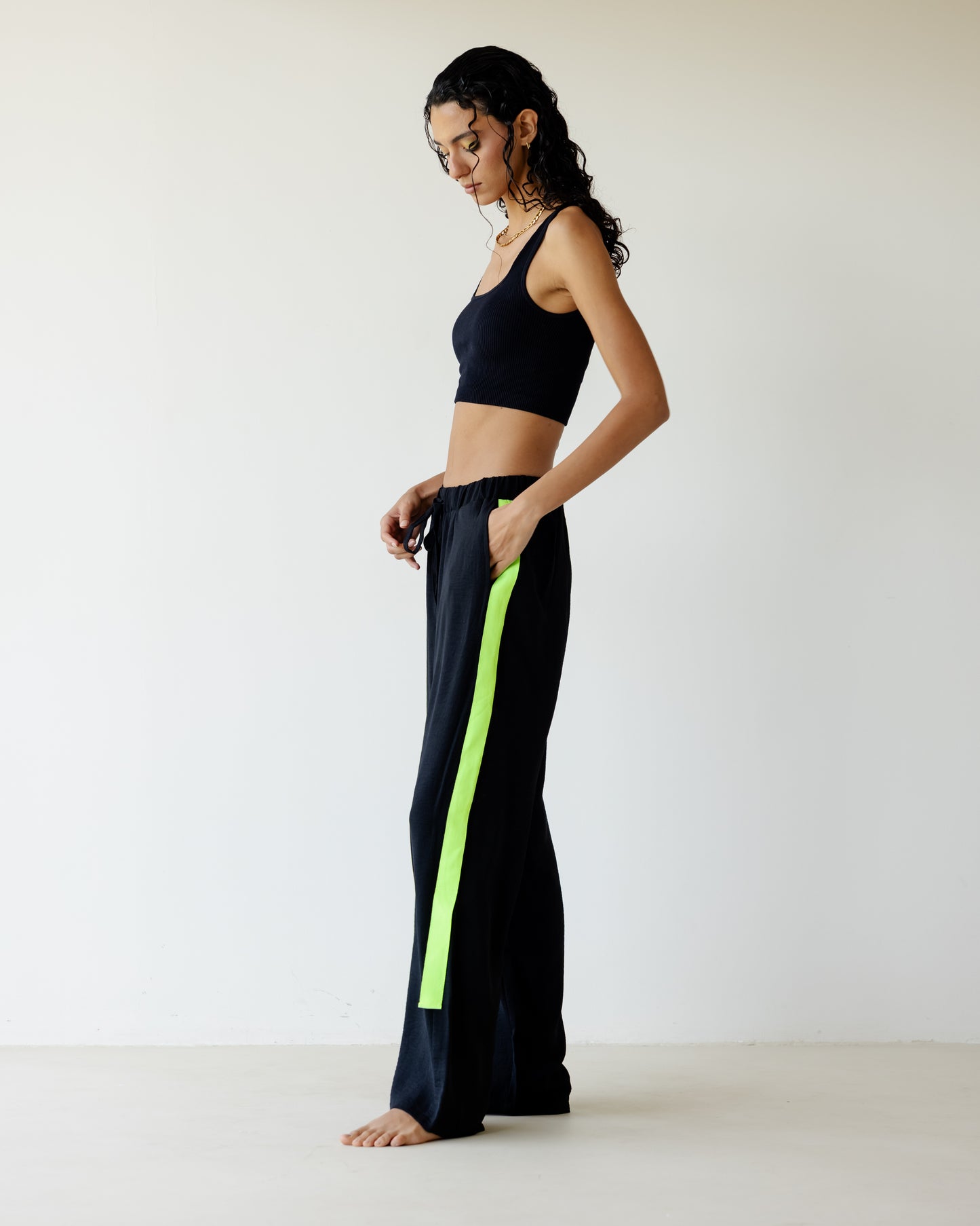 Black Breezy Pants
