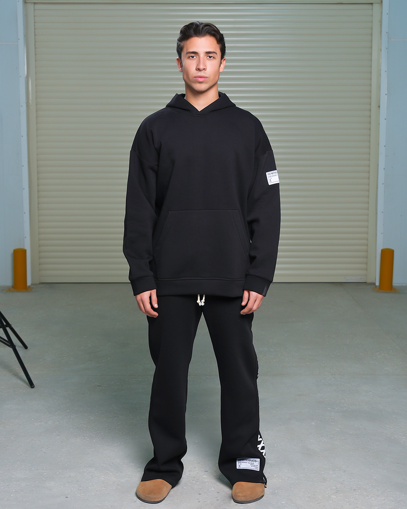 Load image into Gallery viewer, Oversized TNW black Hoodie
