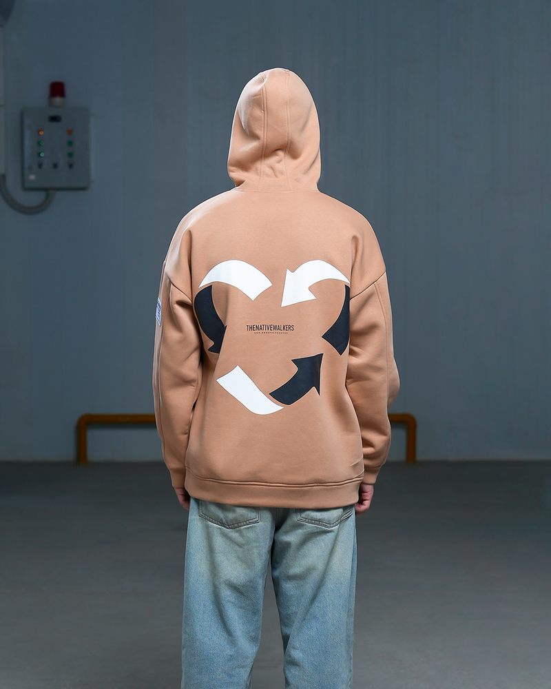 Load image into Gallery viewer, Oversized Love Recycling Hoodie
