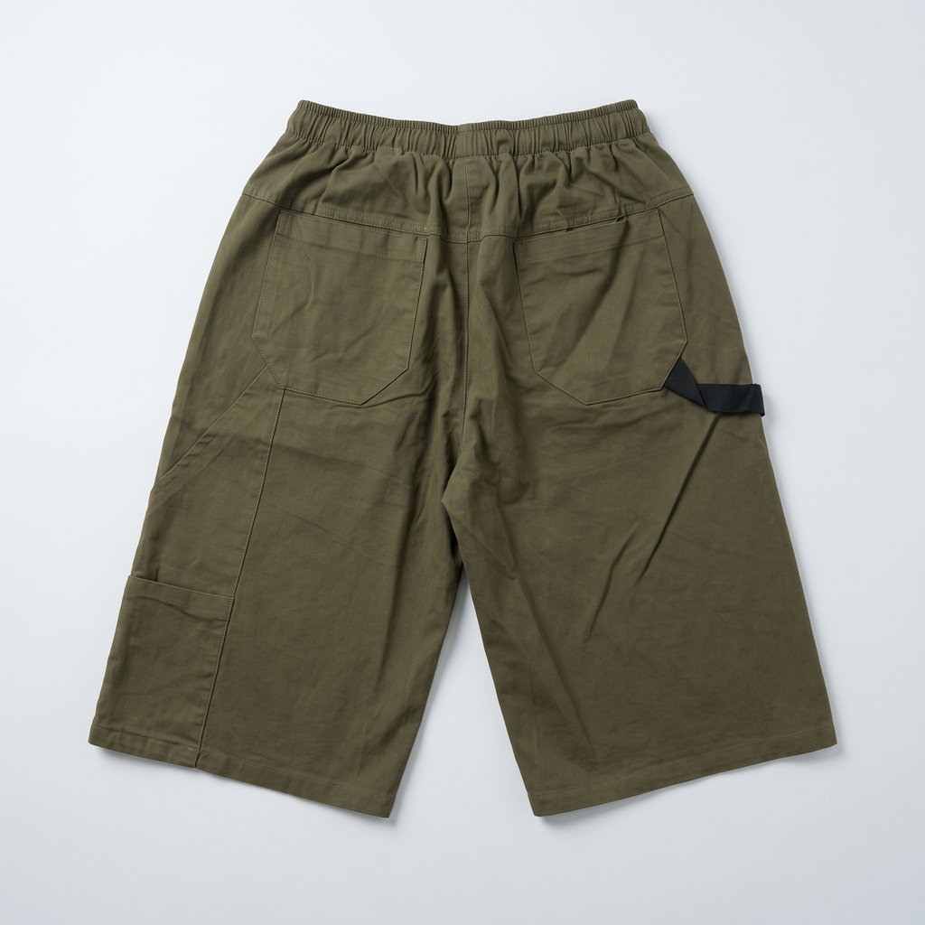 Utility Olive Shorts