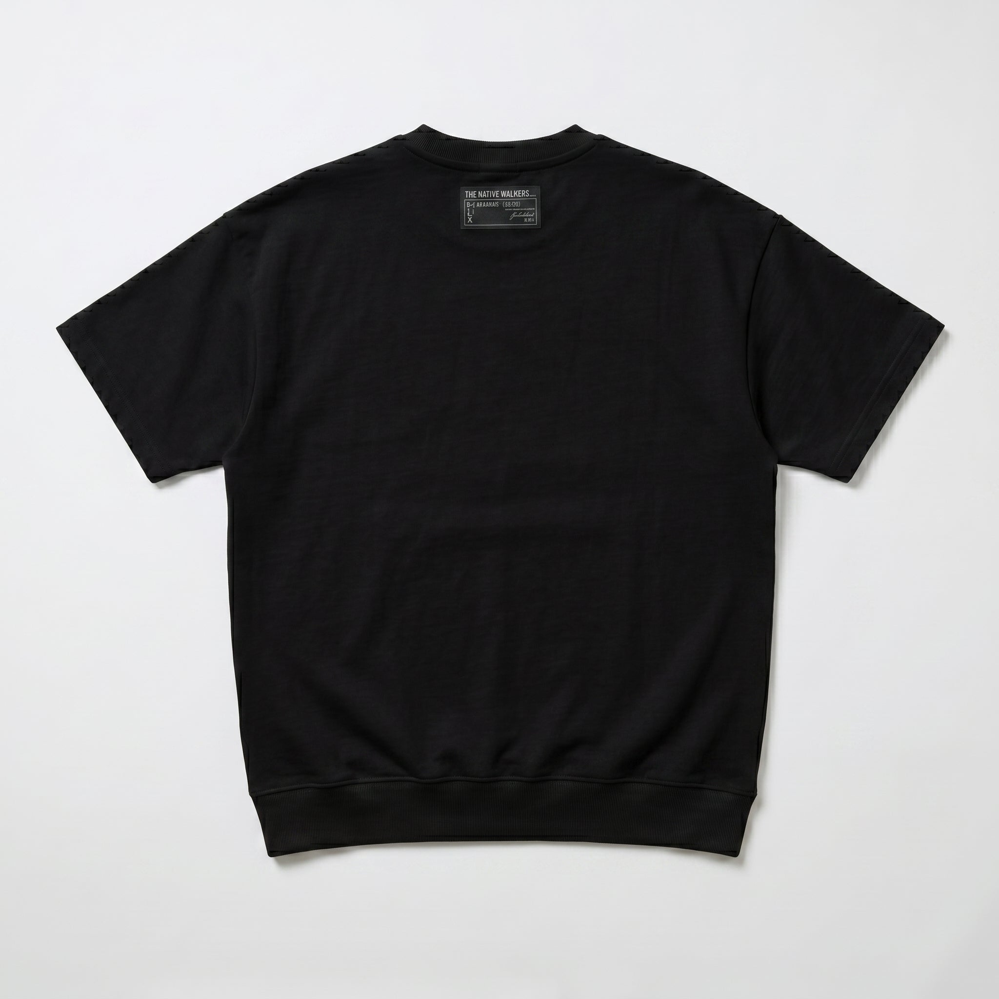 Black TNW Kangaroo Pocket T-Shirt