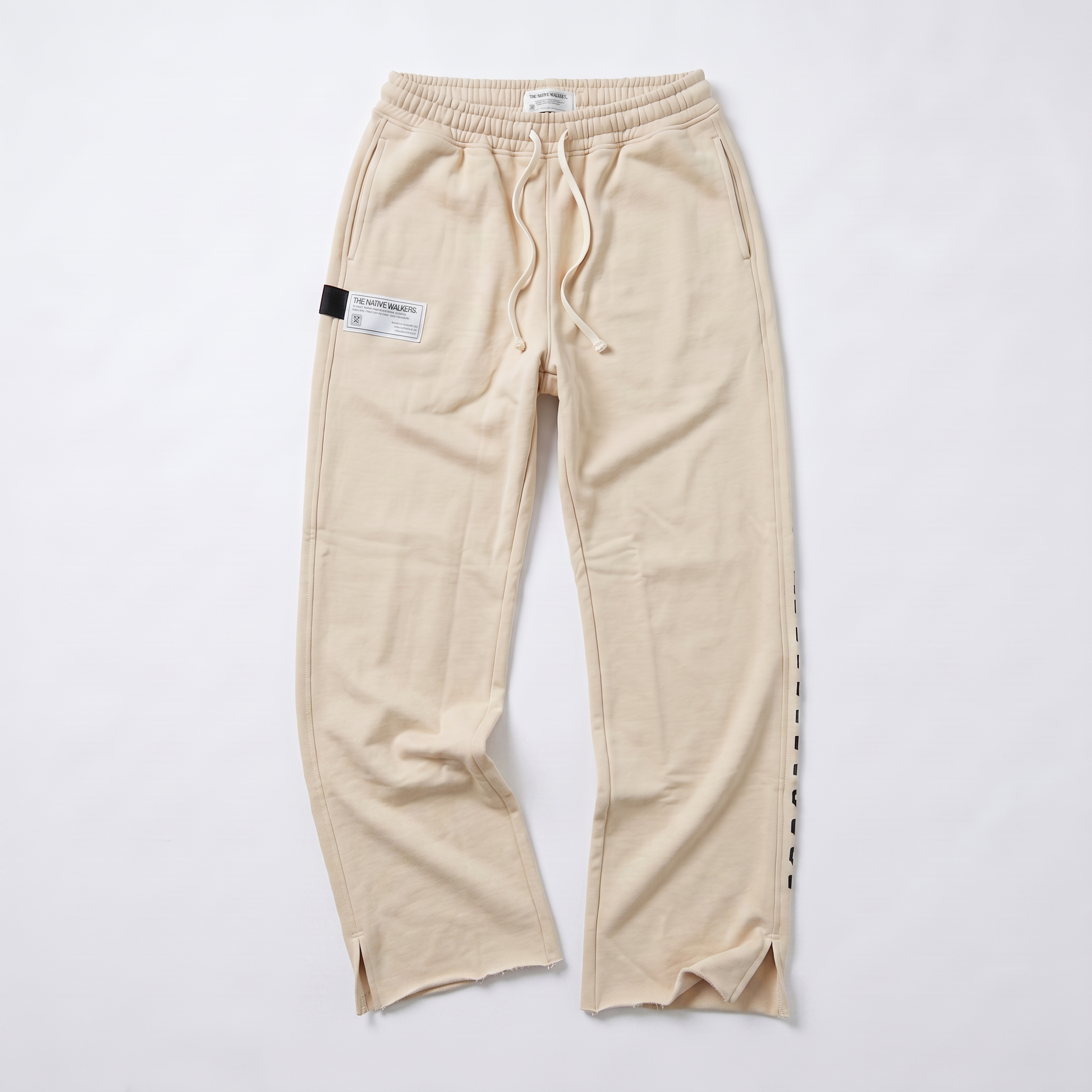Beige TNW Summer Slit Sweatpants