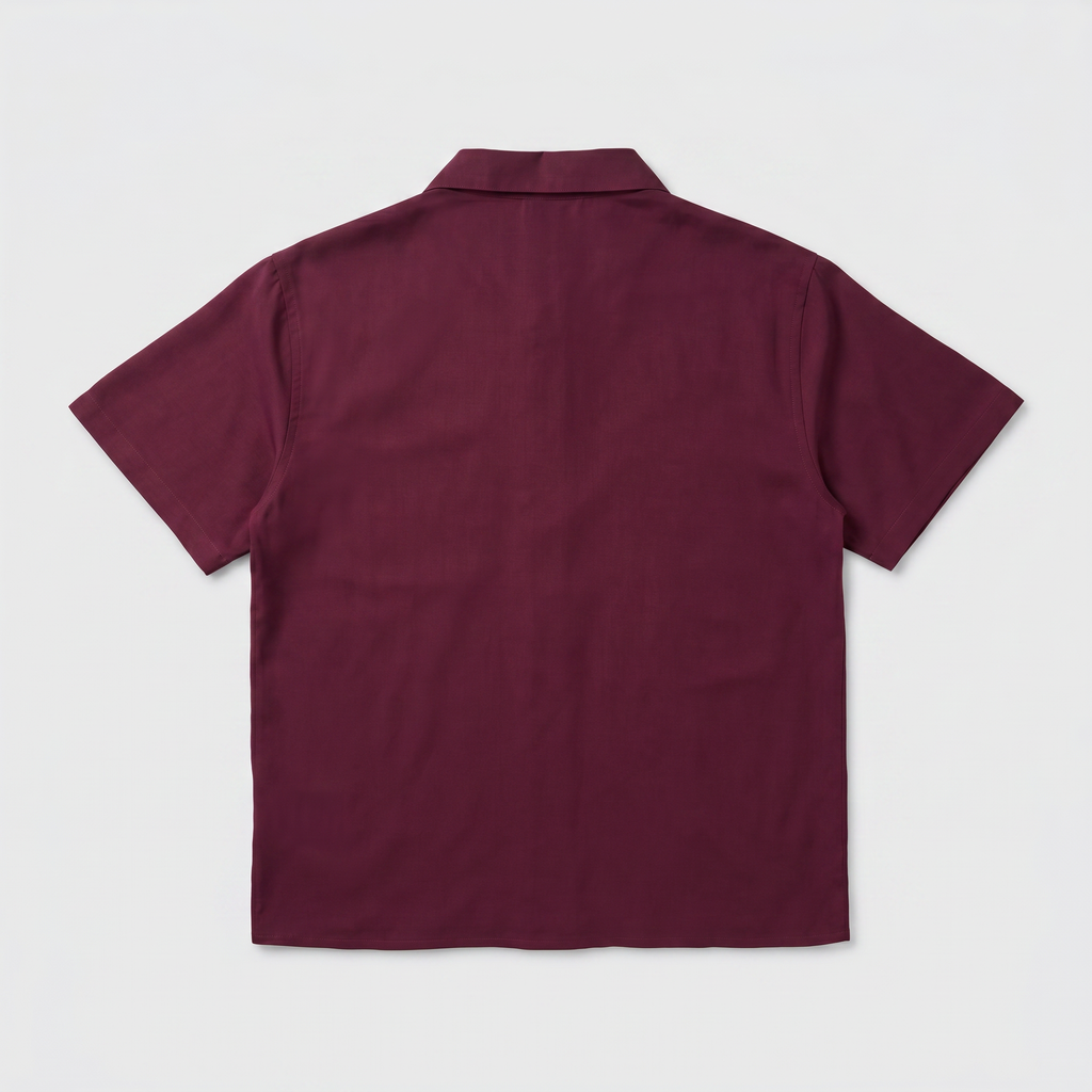 Burgundy  Koi Shirt