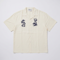 White China Boxy Shirt