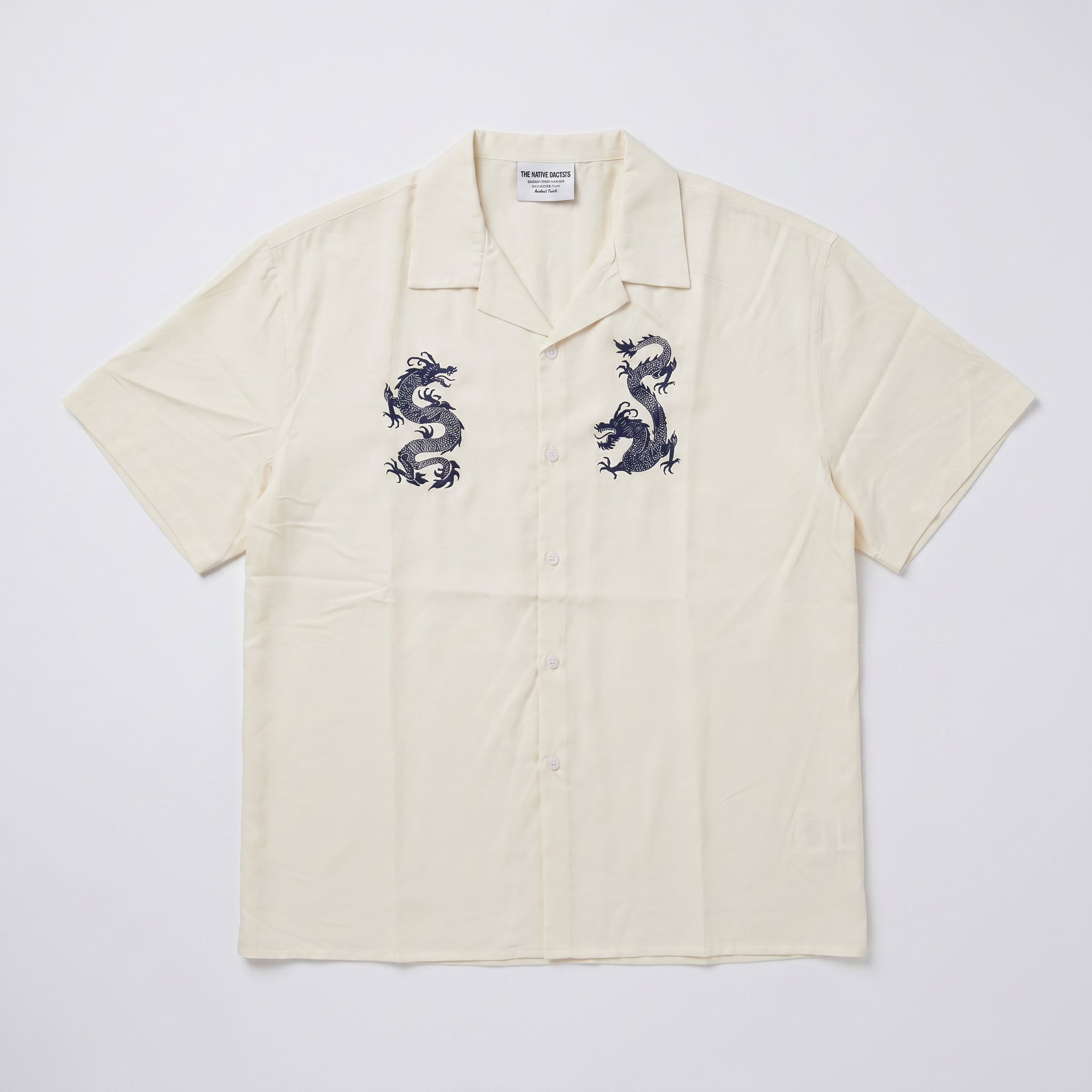 White China Boxy Shirt