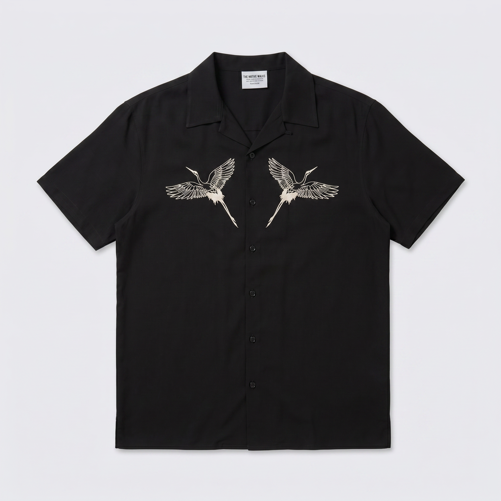 Black Flamingo Shirt